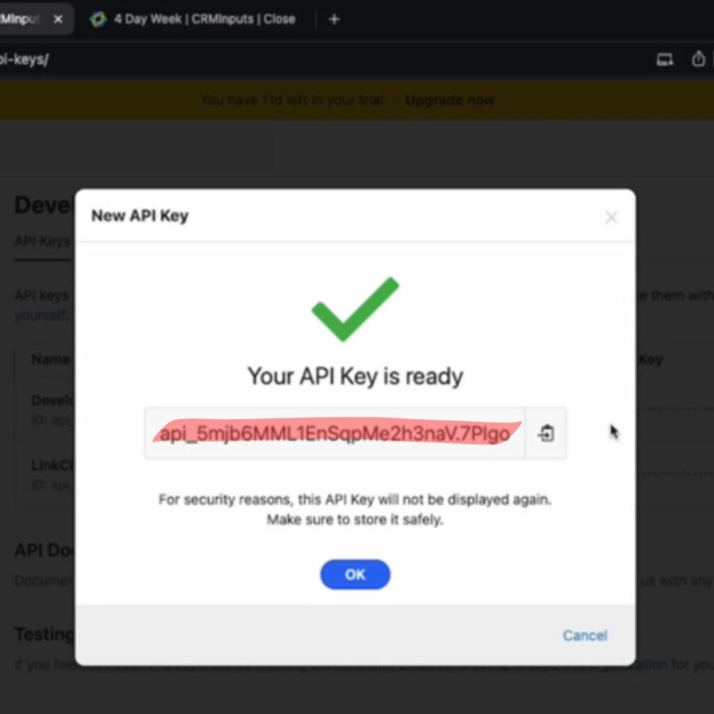 Find API Keys