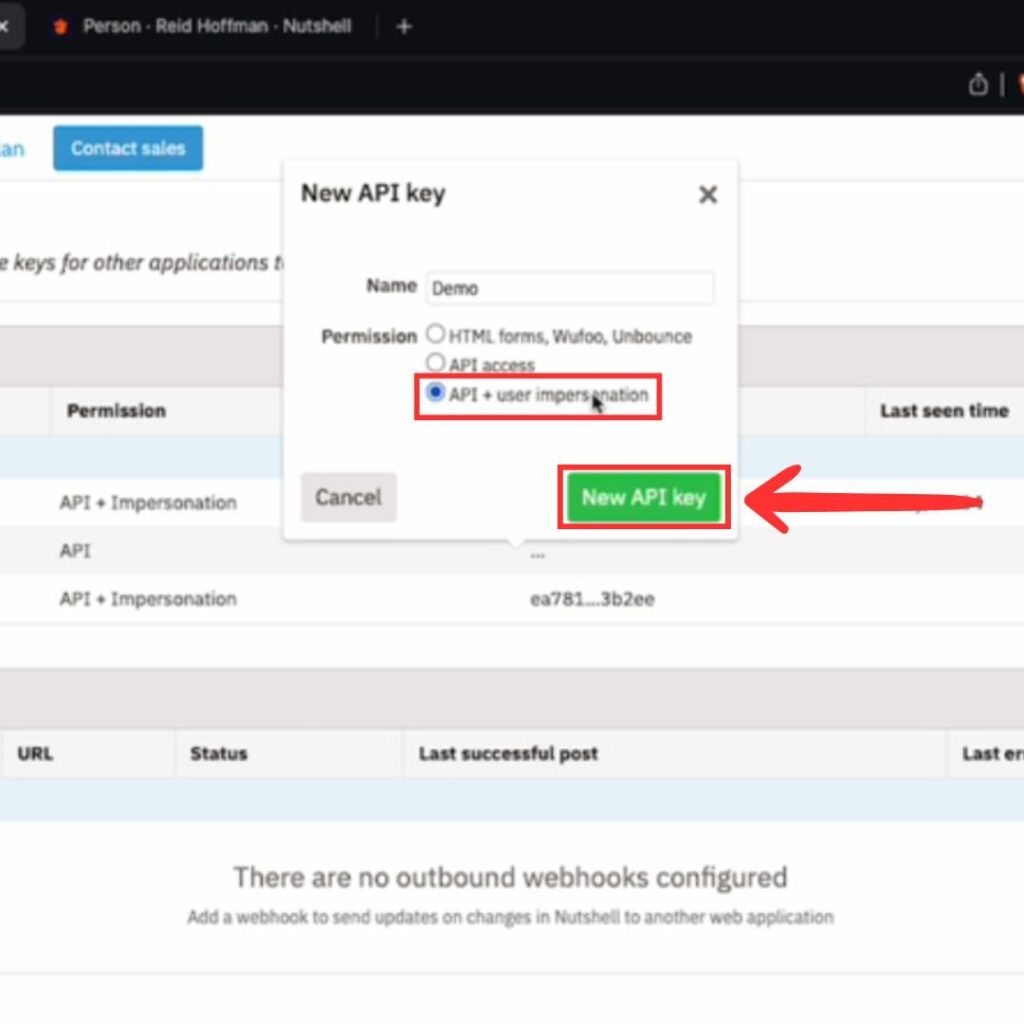 Find API Keys